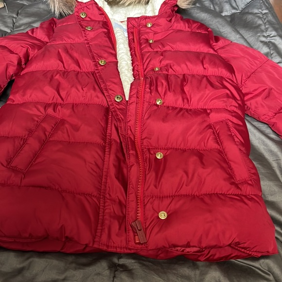 Super cute red girls jacket used only a few times - Picture 3 of 6